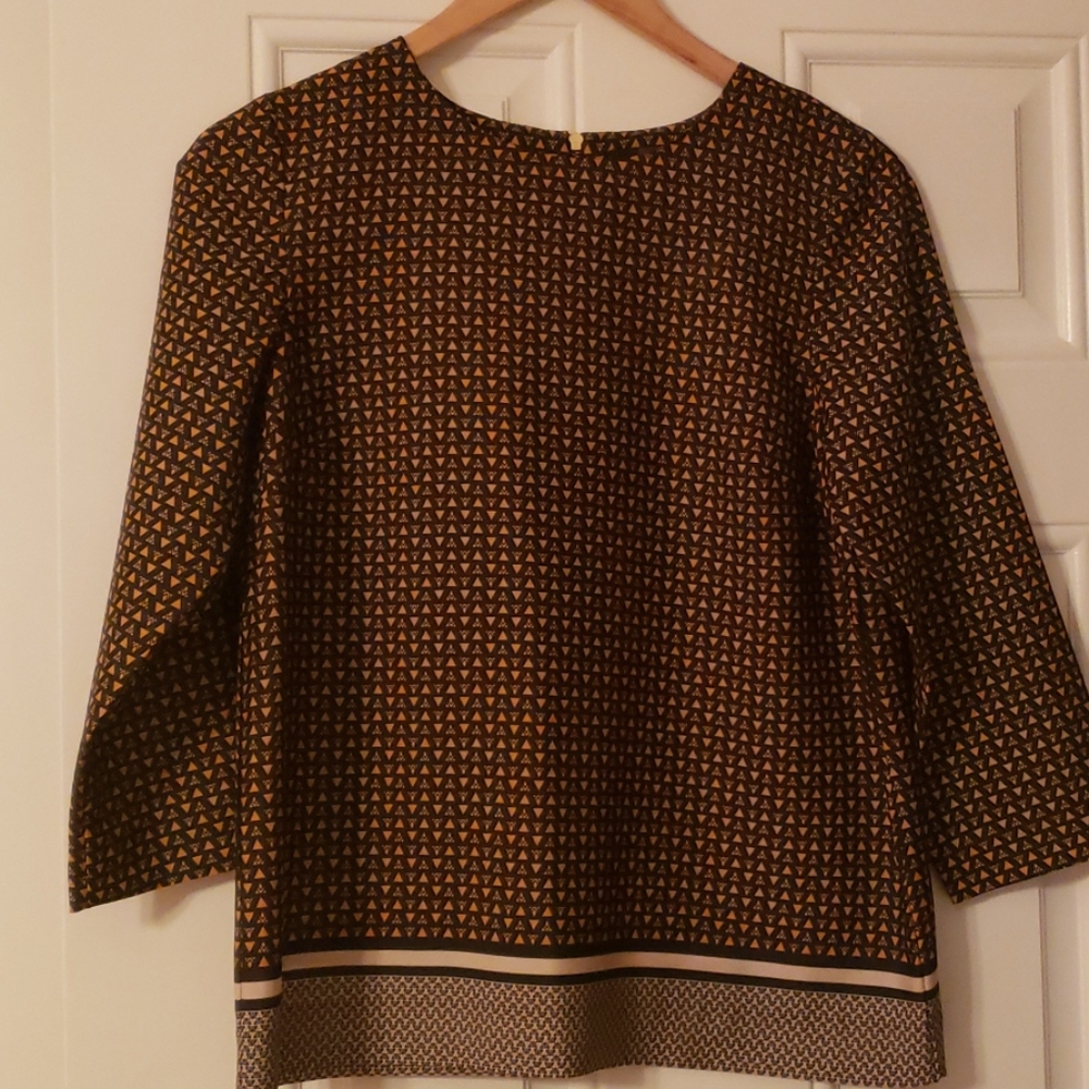 The Limited blouse 3/4 sleeves blk-gld SM